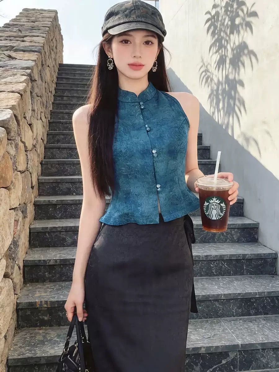 ✨New Chinese‑Style Two‑Piece Set
