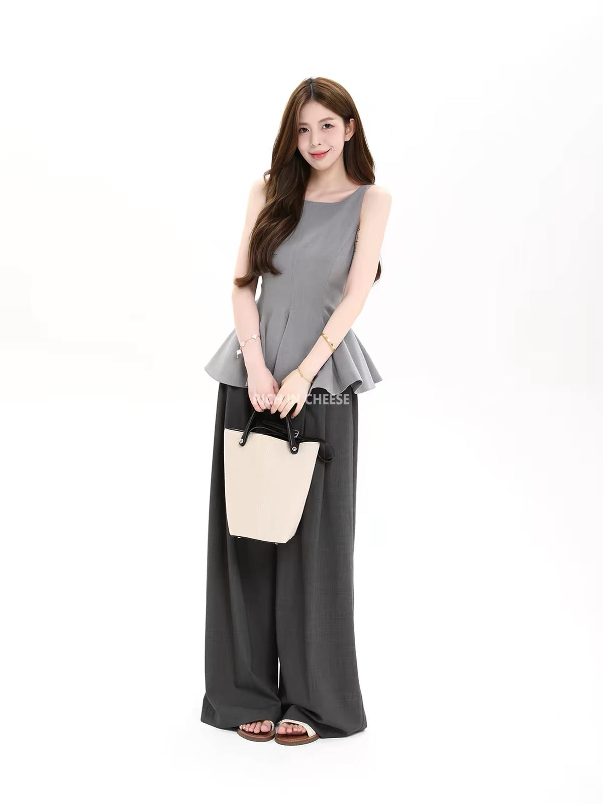 Gray noble outfit